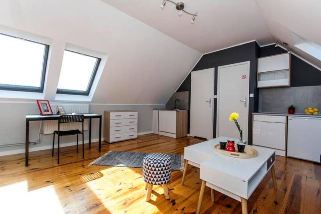 Citystay Brzezno Studio 3 Min Do Plazy Gdańsk Quarto foto