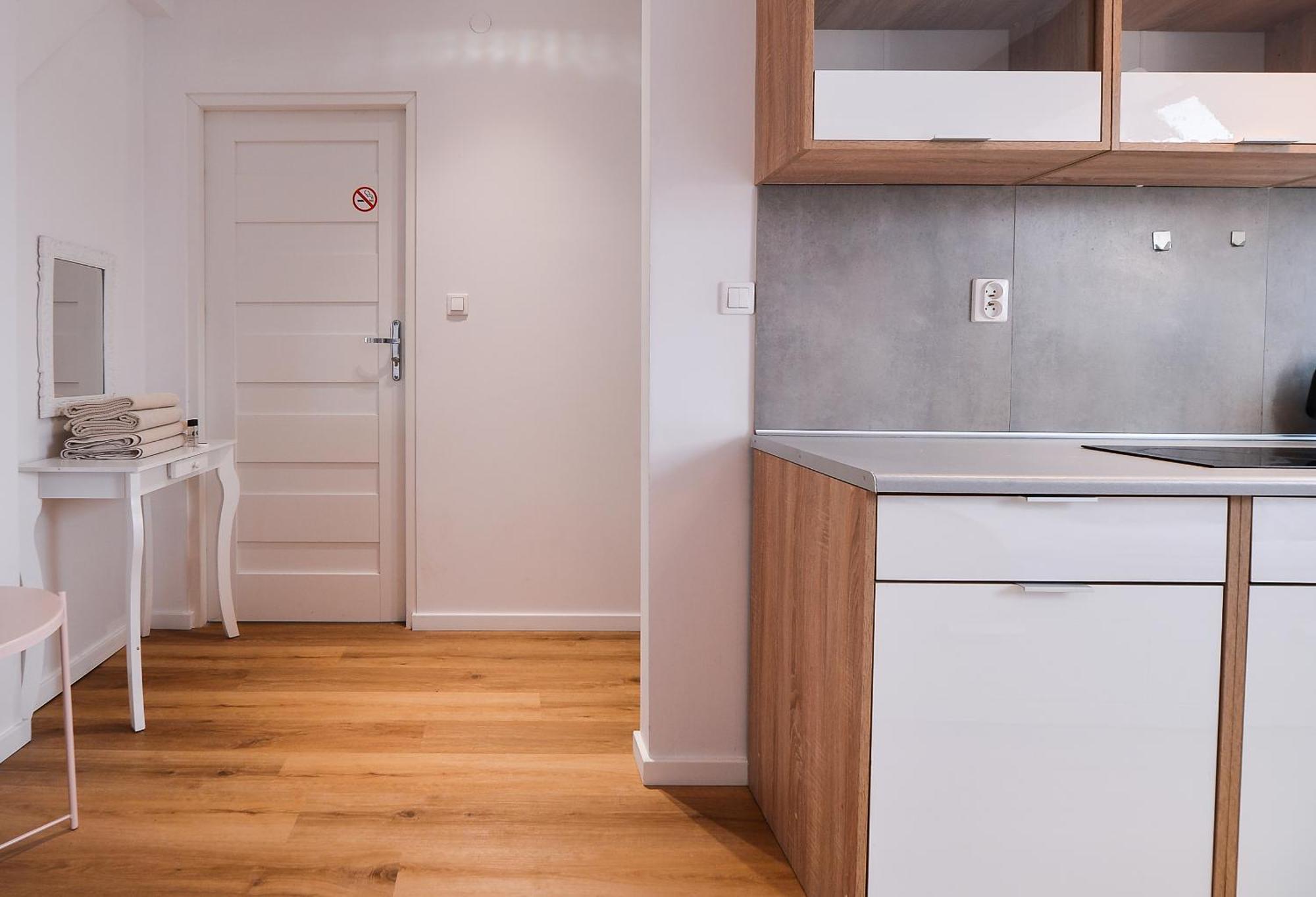 Citystay Brzezno Studio 3 Min Do Plazy Gdańsk Quarto foto
